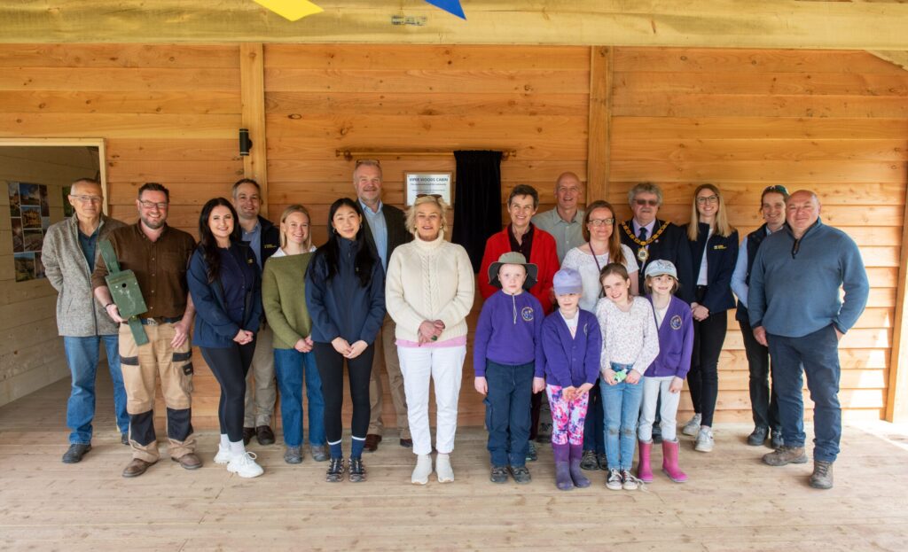 PRESS RELEASE: UK’s Minister for Nature celebrates Viper Innovations’ CSR success story at Viper Woods Cabin opening ceremony 